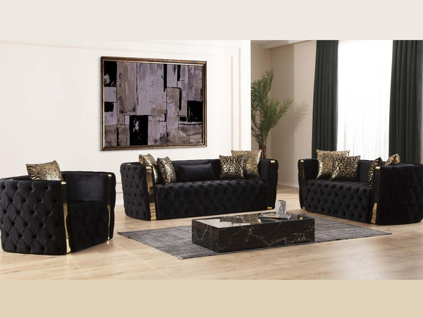 Naomi Living Room Sofa Set