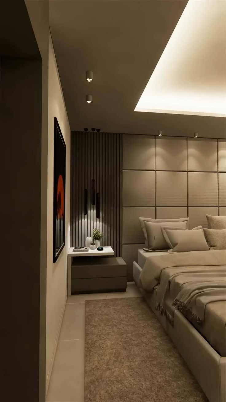 Elegant and comfortable room design blending refined style and cozy ambiance.