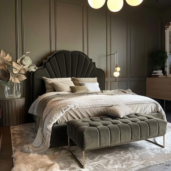 Coco Suede Bed