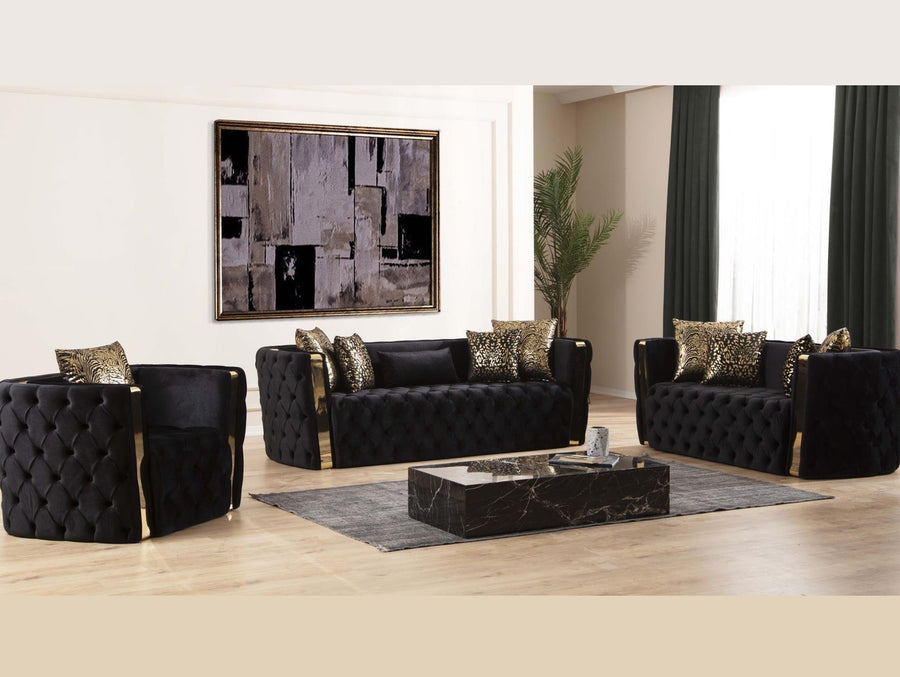 Naomi Living Room Sofa Set