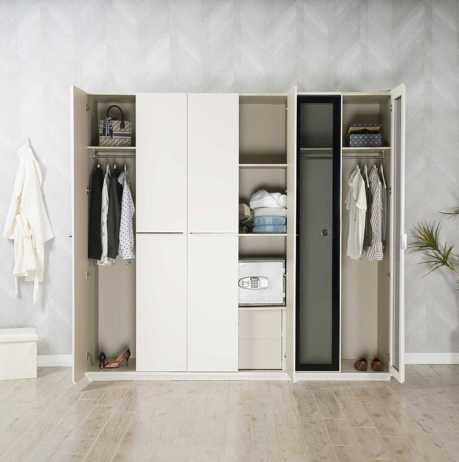 Parma 6 Door Wardrobe