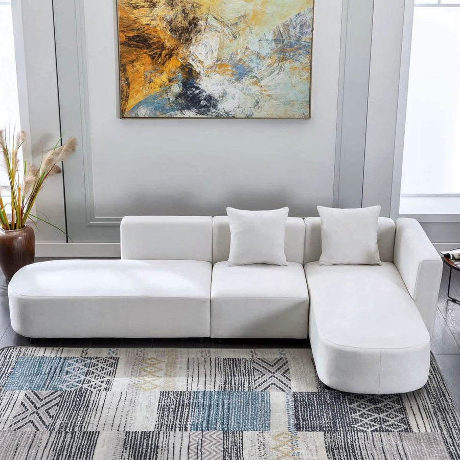 Blanc Chaise Sectional