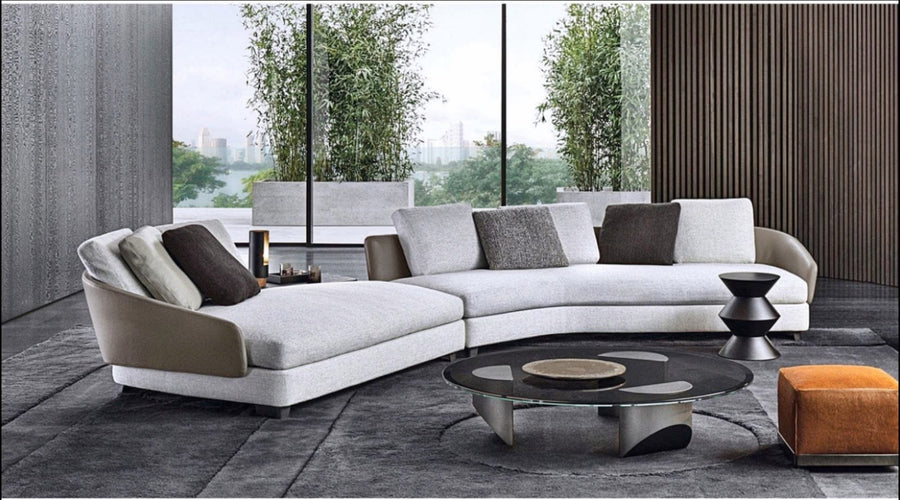 Crescent Curved Sectional