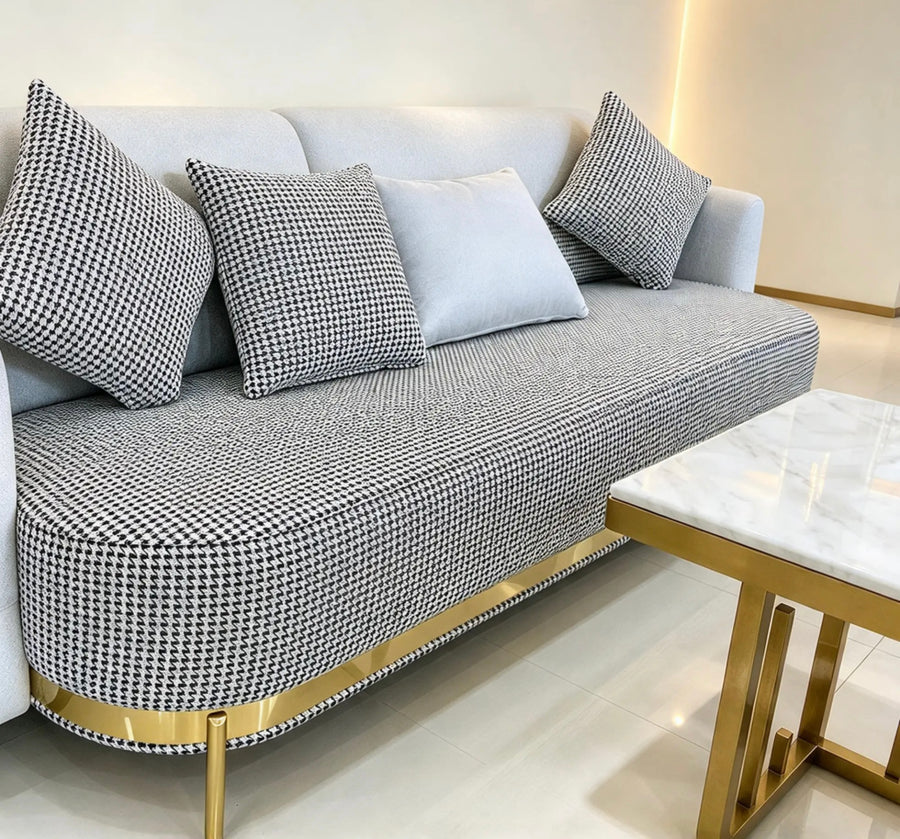 Gatsby Houndstooth Sofa