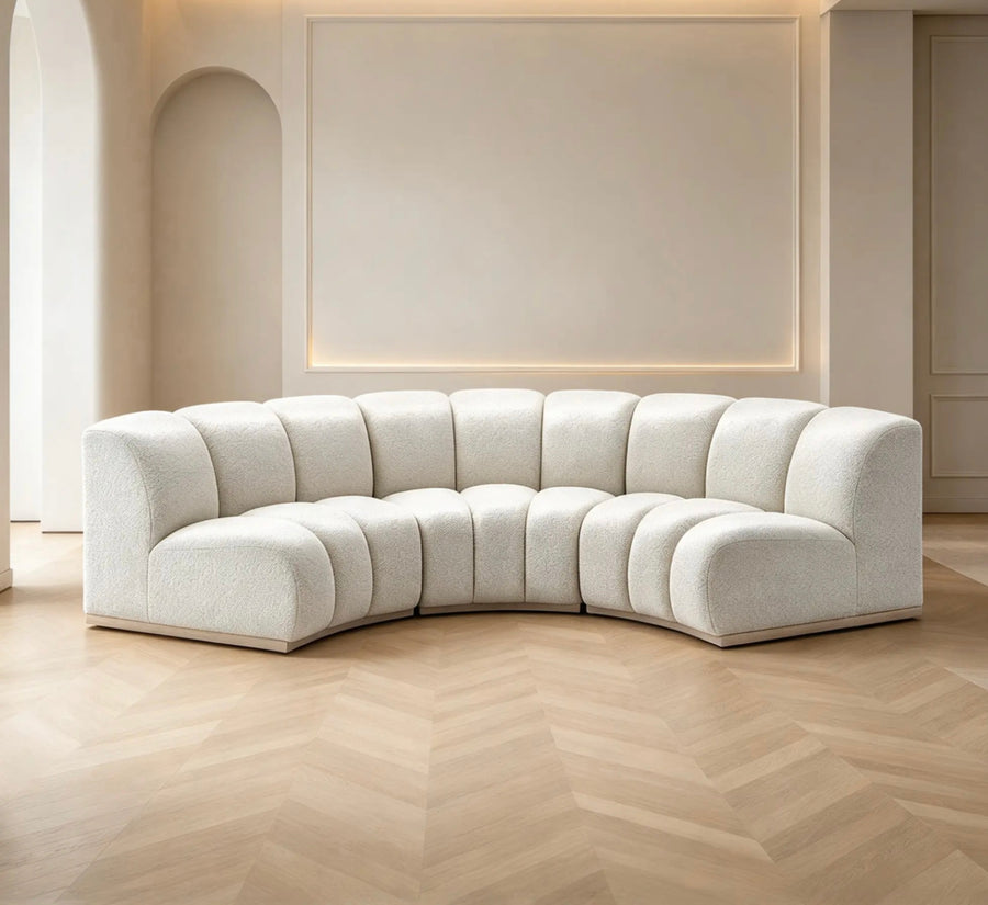 Halo Channel Curved Sofa