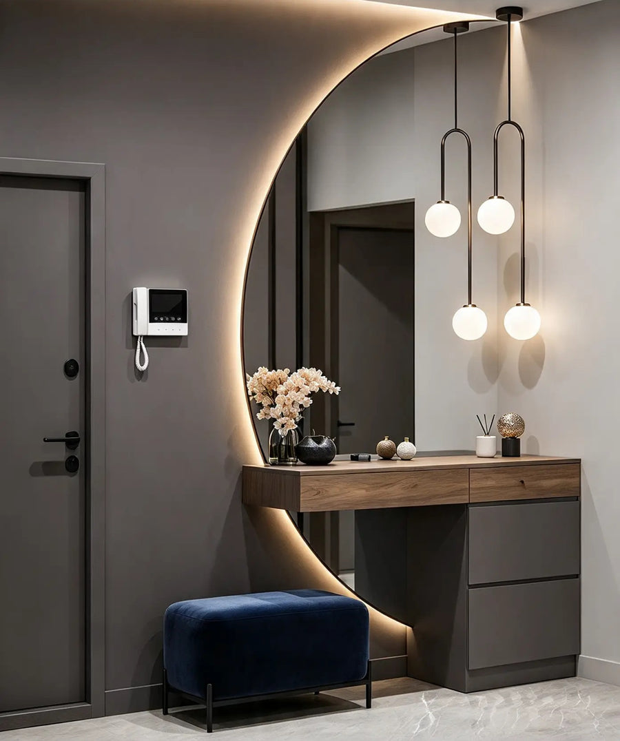 Midnight Corner Vanity