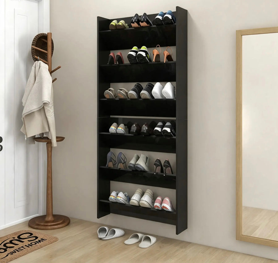 Noir Wall Shoe Rack