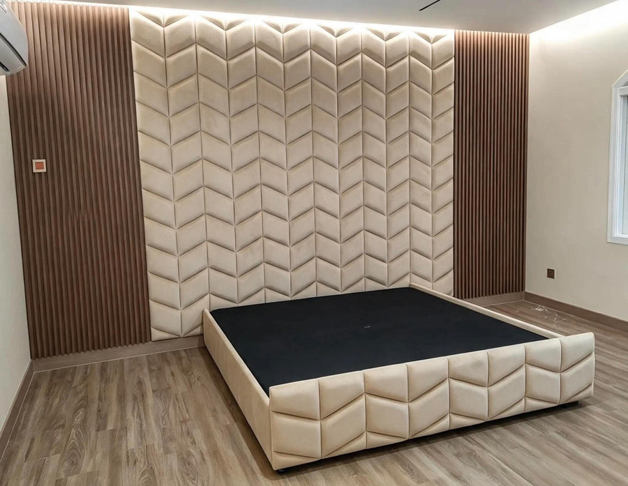 Wall Panel Head Board Design 028