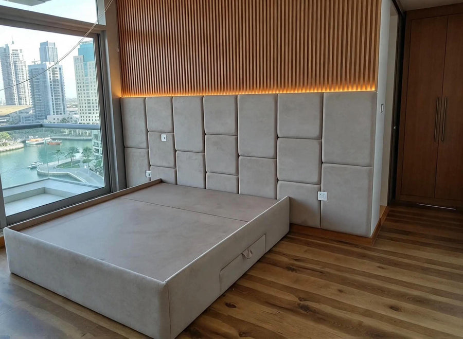 Wall Panel Head Board Design 030